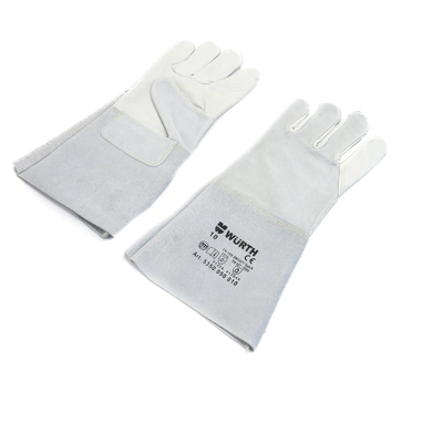 Перчатки сварщика защитные W-100, пара, размер 10 (Wurth)