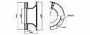 Диск тормозной (375x45/168.5) SCHMITZ (1088133) (Errevi)