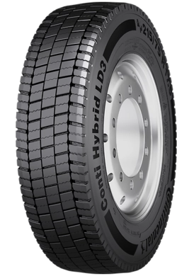 Шина 215/75R17.5 Conti Hybrid LD3 12 сл 126/124M M+S  (Continental) ведущие