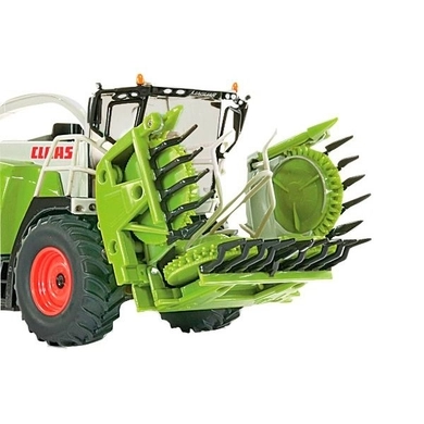 Модель комбайна Claas Jaguar 960 з кукурудзяною жаткою M1: 32 (SIKU)