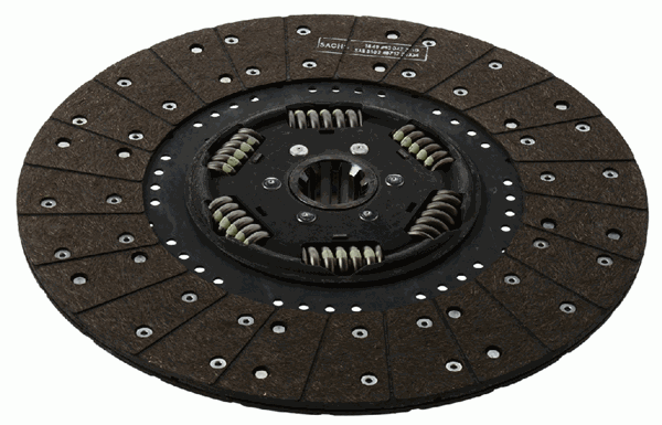 Диск сцепления ведомый 395мм, (1-3/4"-10N) MAN (SACHS)