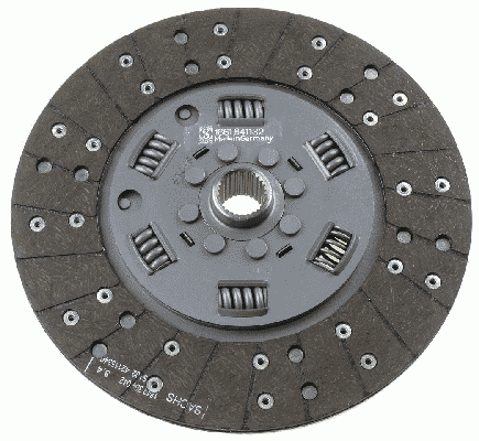 Диск сцепления ведомый D=280 28 шл (Sachs)