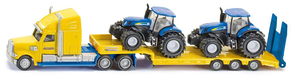 Модель вантажний автомобіль з 2 тракторами New Holland M1:87 (SIKU)