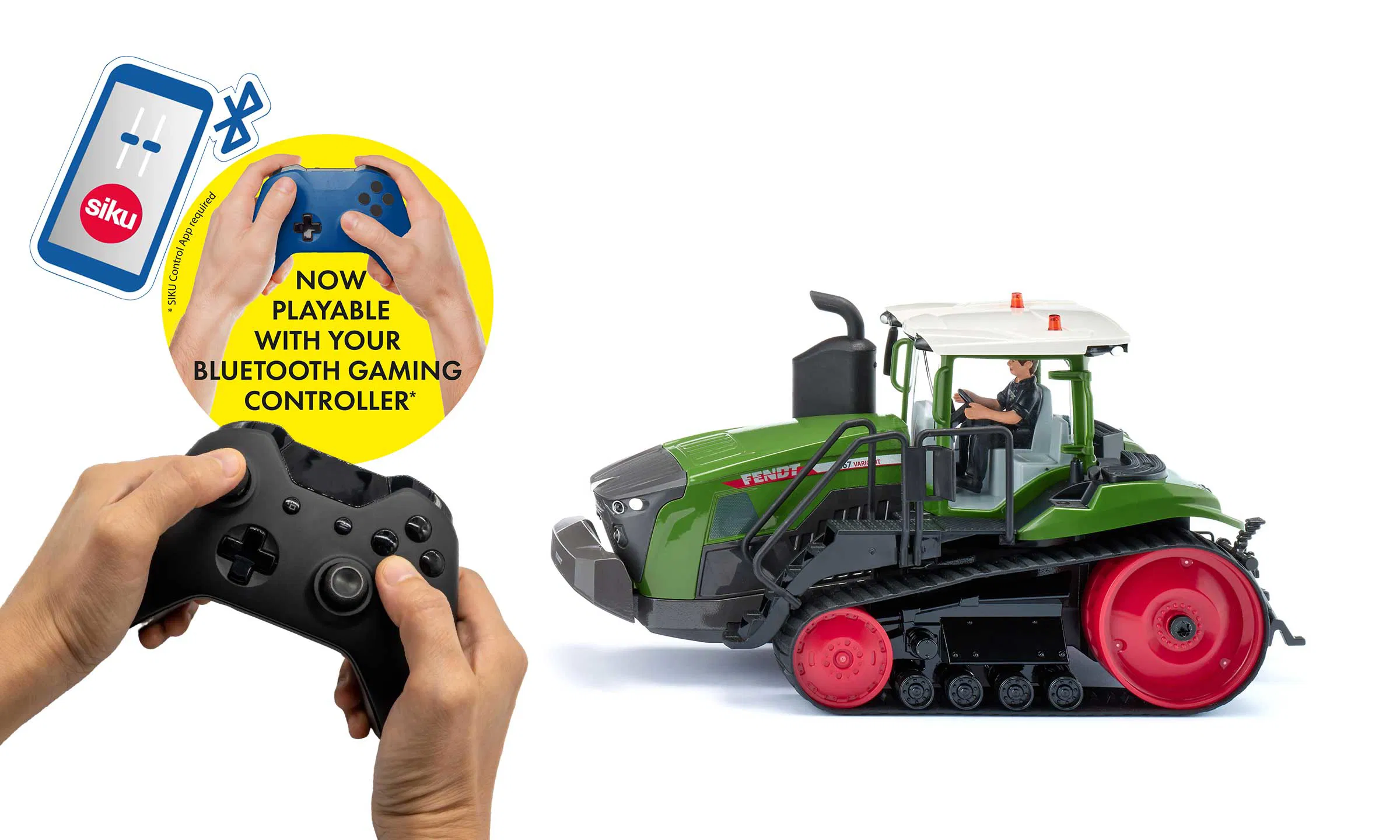 Модель трактора Fendt 1167 Vario с управлением через Bluetooth 1:32 (SIKU)