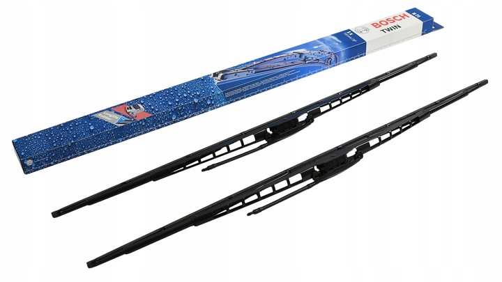 Щетка стеклоочистителя 700 мм (27') TWIN с распылителем (BOSCH)