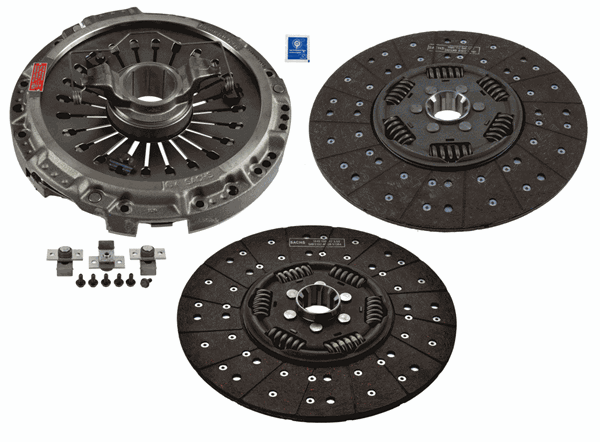 Комплект сцепления (2-х диск.сцепление) (350мм) VOLVO FL10 (8112172) (SACHS)